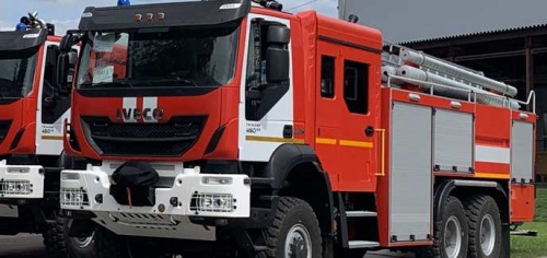 Компания IVECO поставила пять уникальных пожарных автомобилей для самой северной в мире АЭС в России